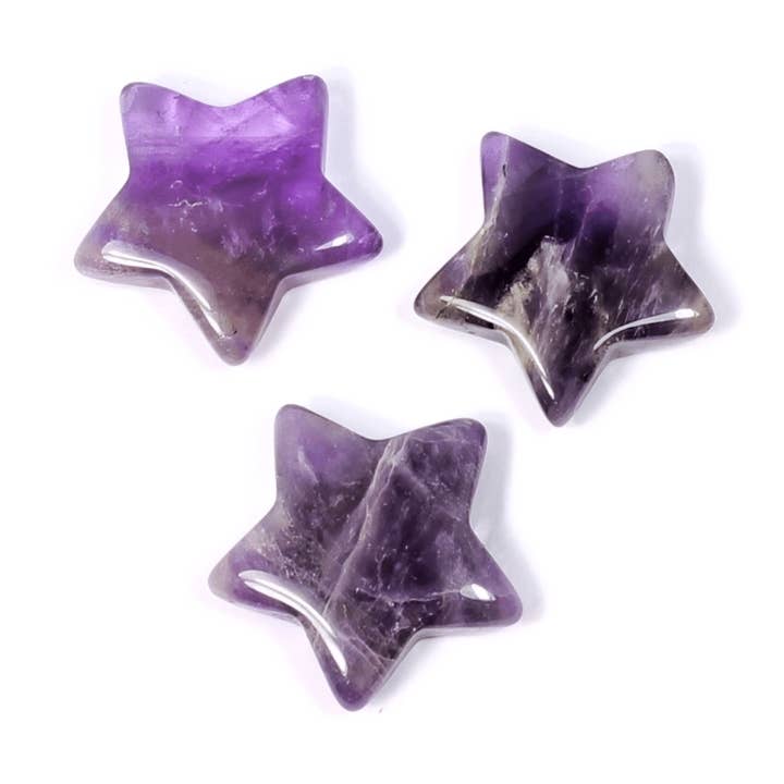 Healing Mini Star Crystal - Amethyst for wholesale by The Psychic Tree