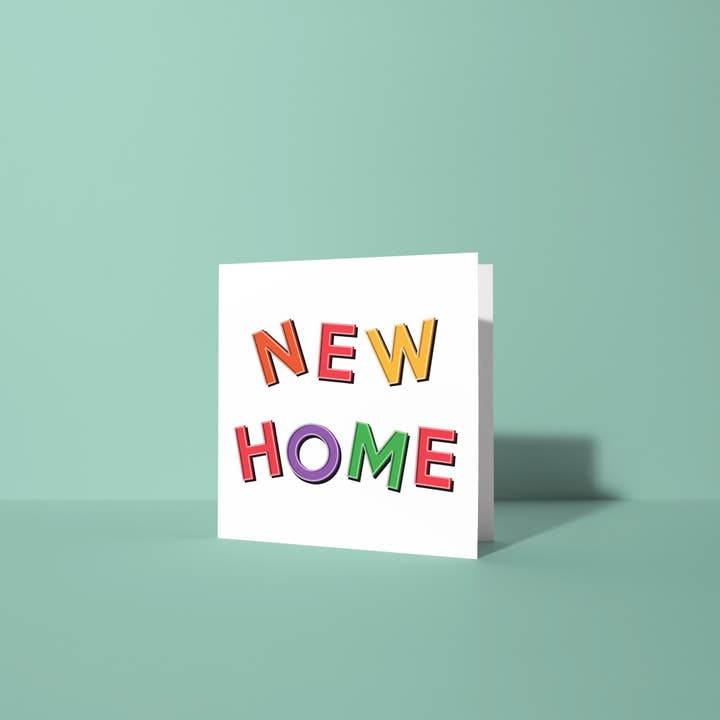 New Home - New Home Card for wholesale by Peacock Printing