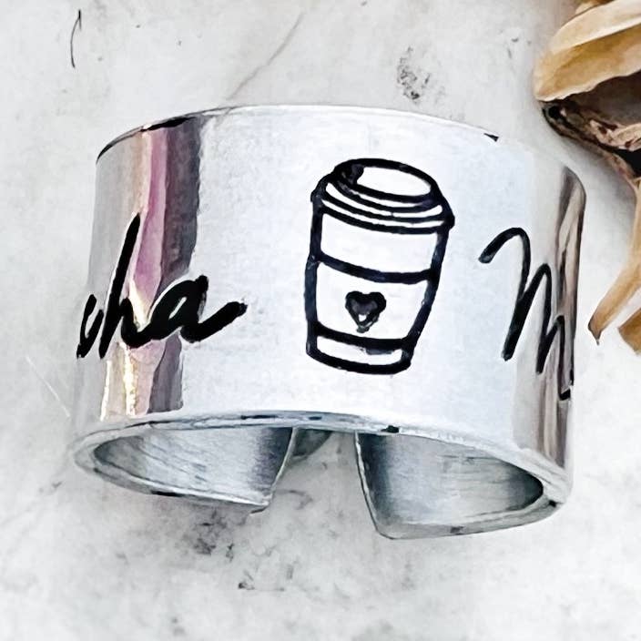 Bague Matcha Mama pour la vente par Christy Robinson Design