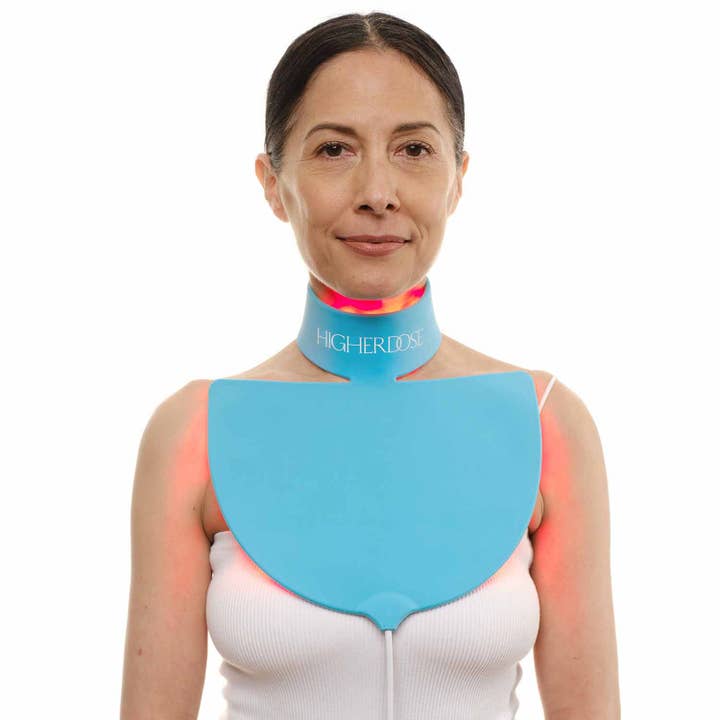 HigherDOSE - Wholesale Electronic Skincare Device - HigherDOSE Red Light Neck Enhancer2