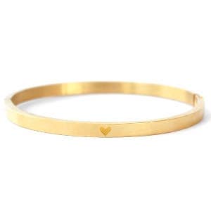 Rustfrit stål hjerte armbånd for engroshandel hos Sansira Jewelry