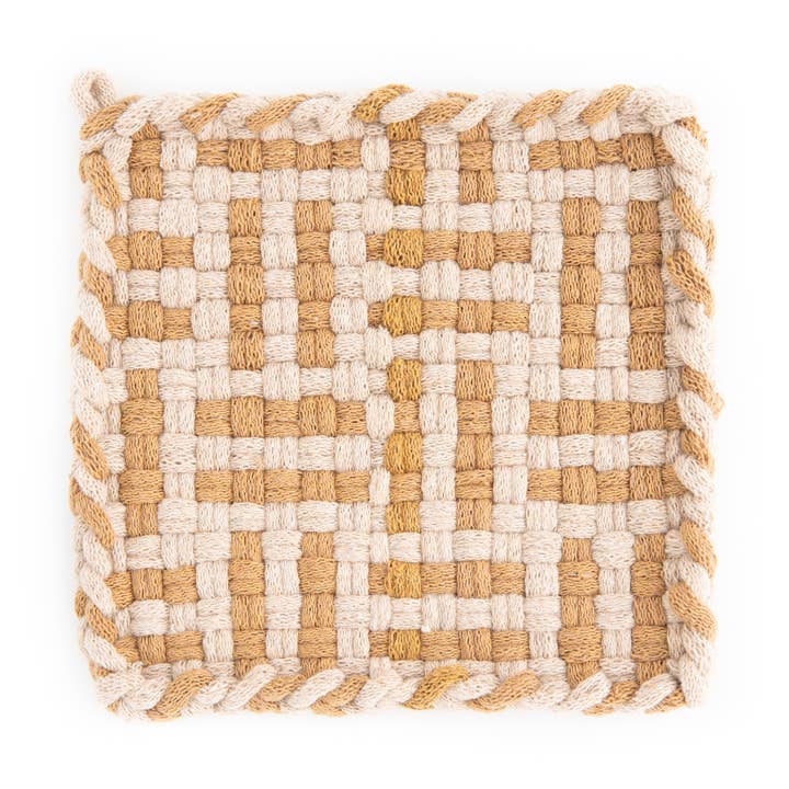 Forest Collection in Flax, Ochre for wholesale by Kate Kilmurray