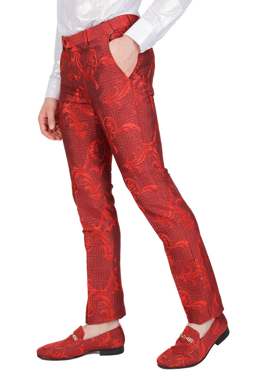 BARABAS - Wholesale Blazer - Heren - Barokke luxe galablazer met Grieks patroon voor heren CP31001