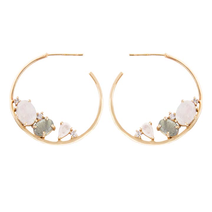 Lavani Jewels – wholesale Hoop earrings – Perseida Hoop Earrings
