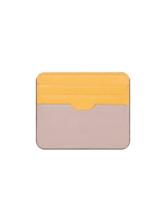 Jaya Handcrafted Genuine Leather Slim Credit Card Holder for wholesale by Patent of Heart