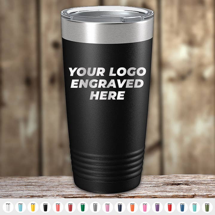 Kodiak Wholesale - Wholesale Insulated Mug/Tumbler - Custom Tumblers 20 oz with your Logo or Design Engraved - Sp