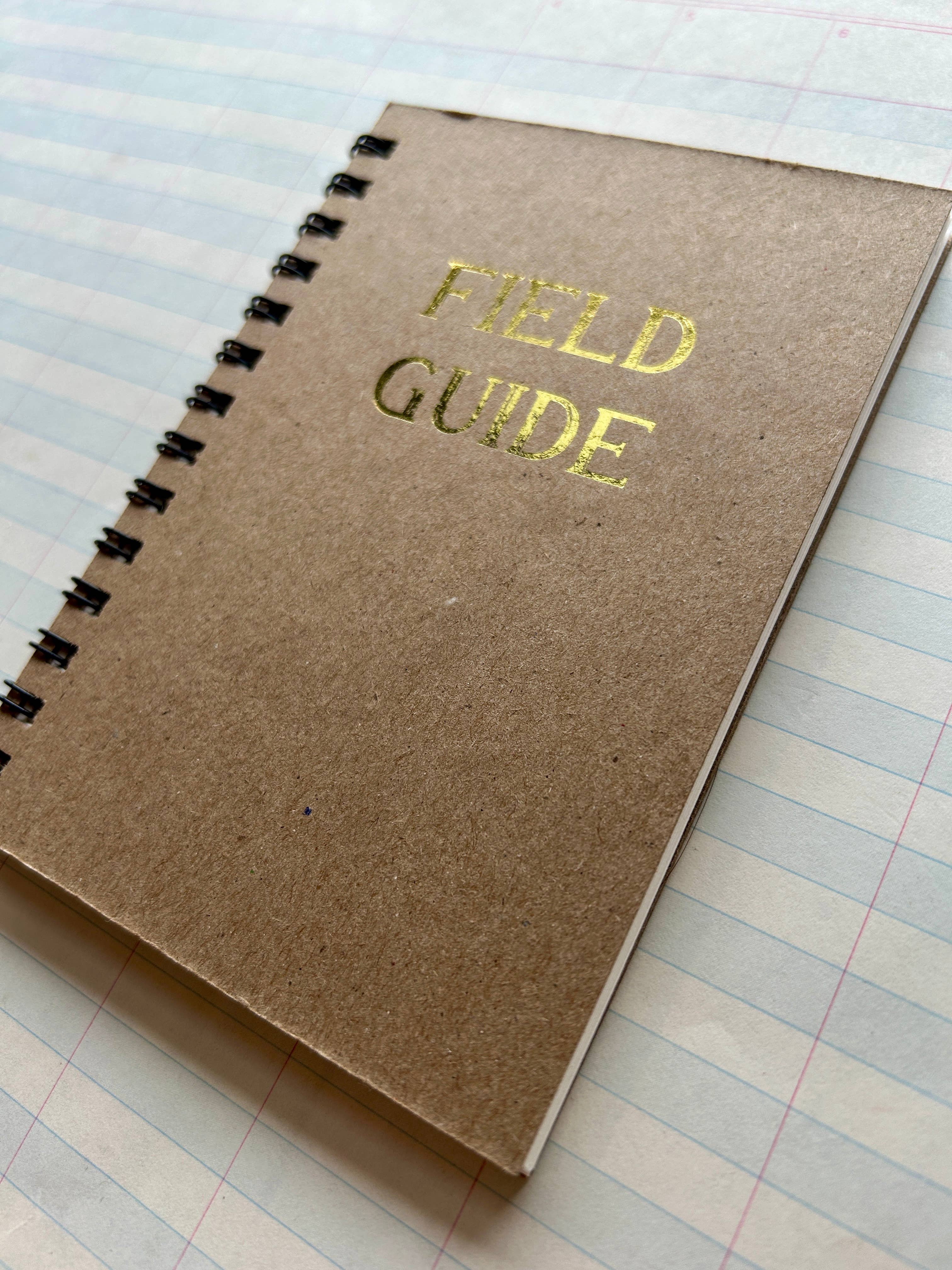 Parcel – wholesale Notebook – Field Guide Foil Pressed Mini Notebooks 1