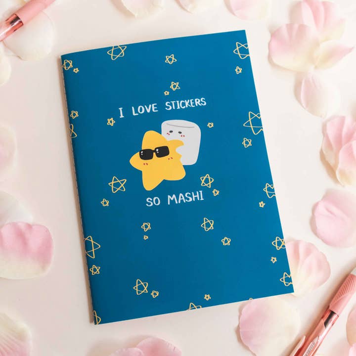 Mashi Loves Stickers | Reusable Sticker Book for wholesale by JYK Doodles