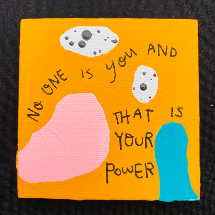 Artifacts of Joy - Wholesale Painting/Drawing - Tiny Feminist Paintings42