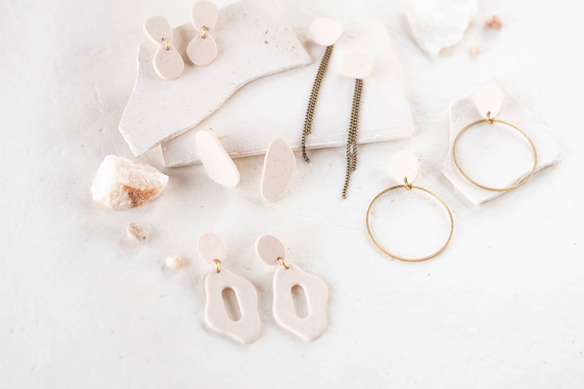 Inimini Homemade – wholesale Solitärörhängen – ekologisk: lång studieresa15