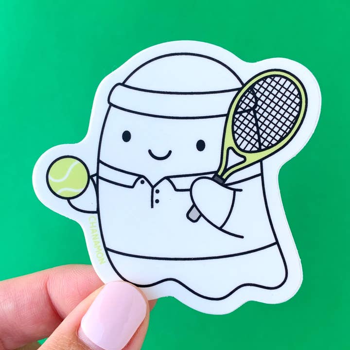 Tennis Ghost klistermærke for engroshandel hos Maison Chanamon