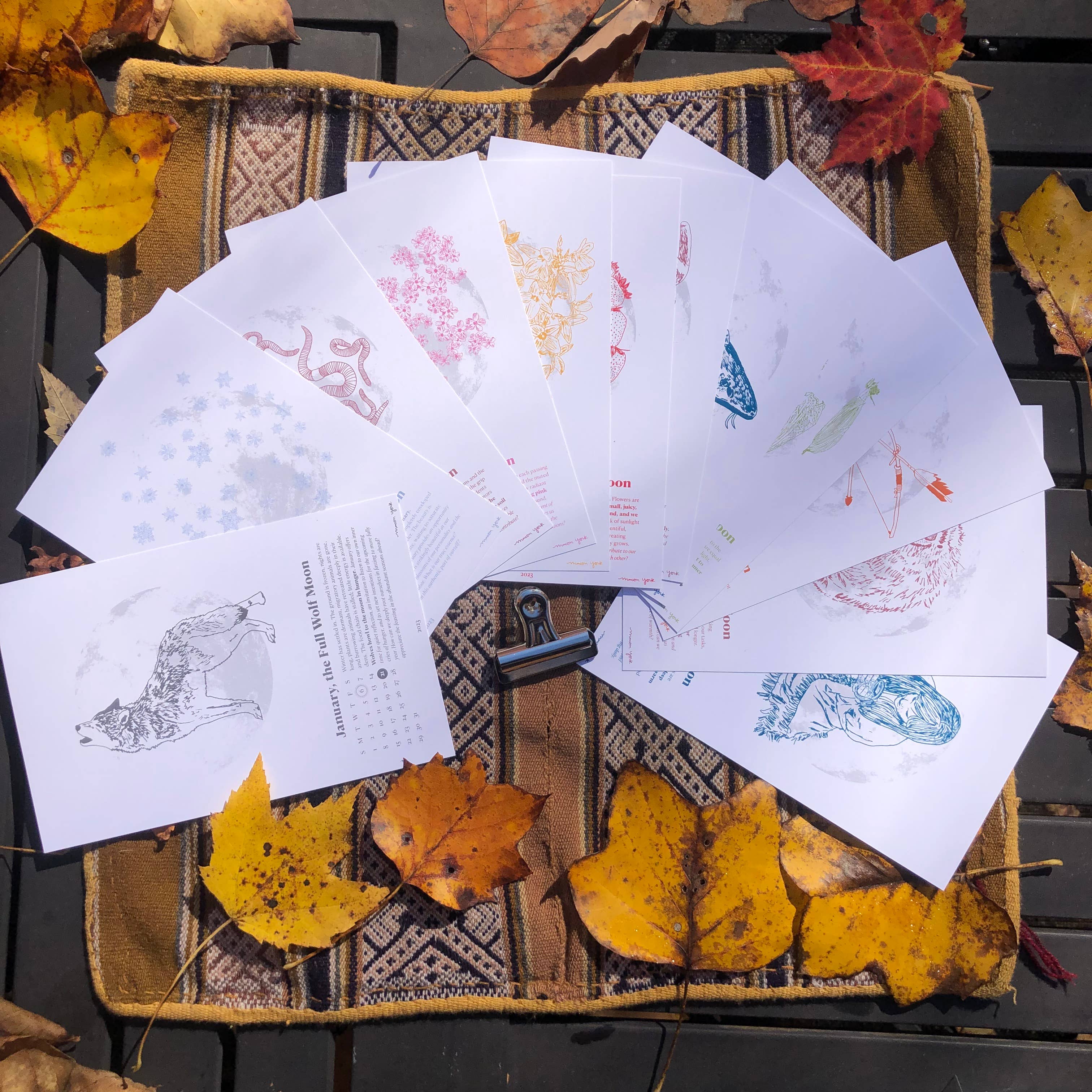 Macon York Press - Wholesale Calendar - 2026 Full Moon Calendar 2