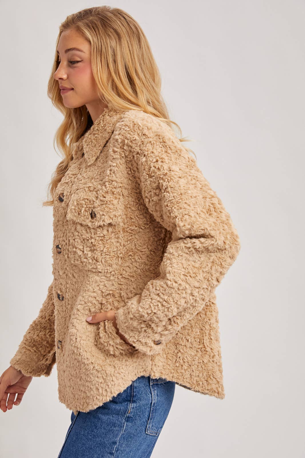 Bluivy - Wholesale Jacket - Women's - BOUCLE WOVEN JACKET7
