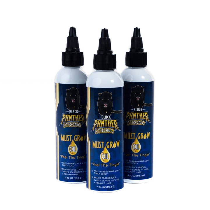 blackpantherstrong - Wholesale Hair Oil - Must Grow Oil Black Panther Strong. "Feel The Tingle!"