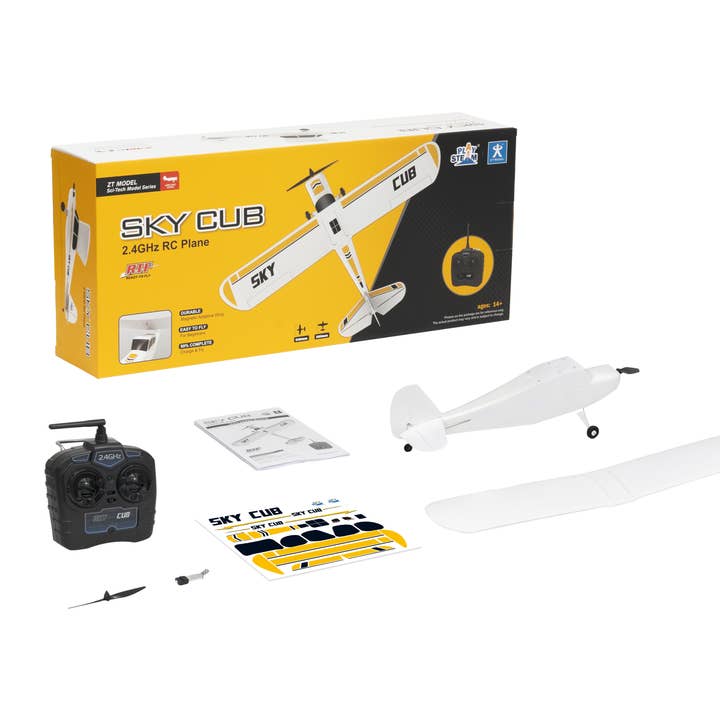 PlaySTEM - Wholesale Toy Plane - Kids - Sky Cub RTF 2.4GHz RC Trainer Airplane2