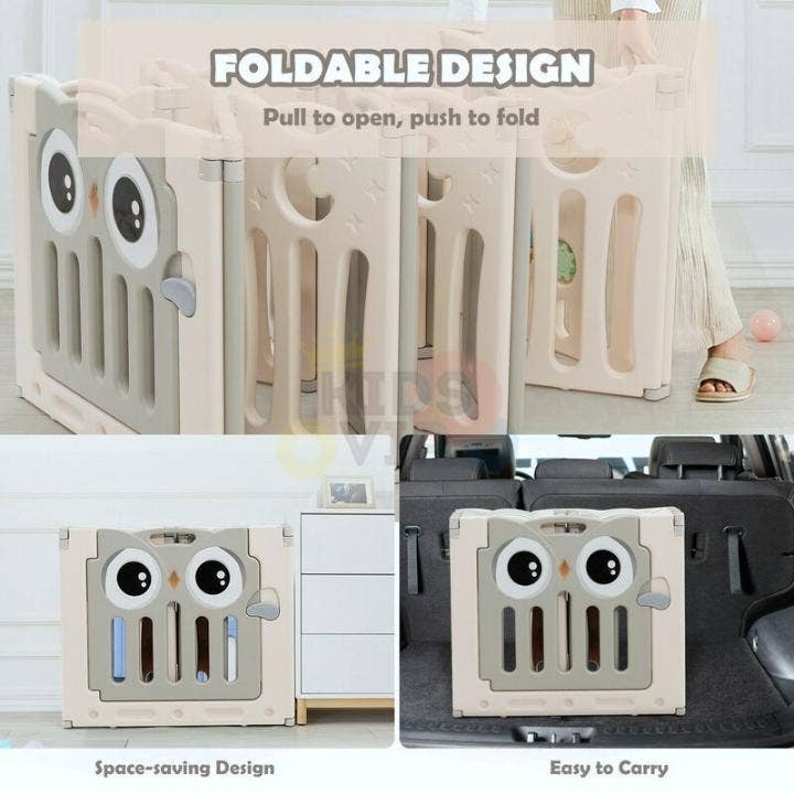 KIDS VIP – wholesale Classic toy – Kids – Indoor/Outdoor Foldable Playpen ? 20-Panel Safety Play Yard5