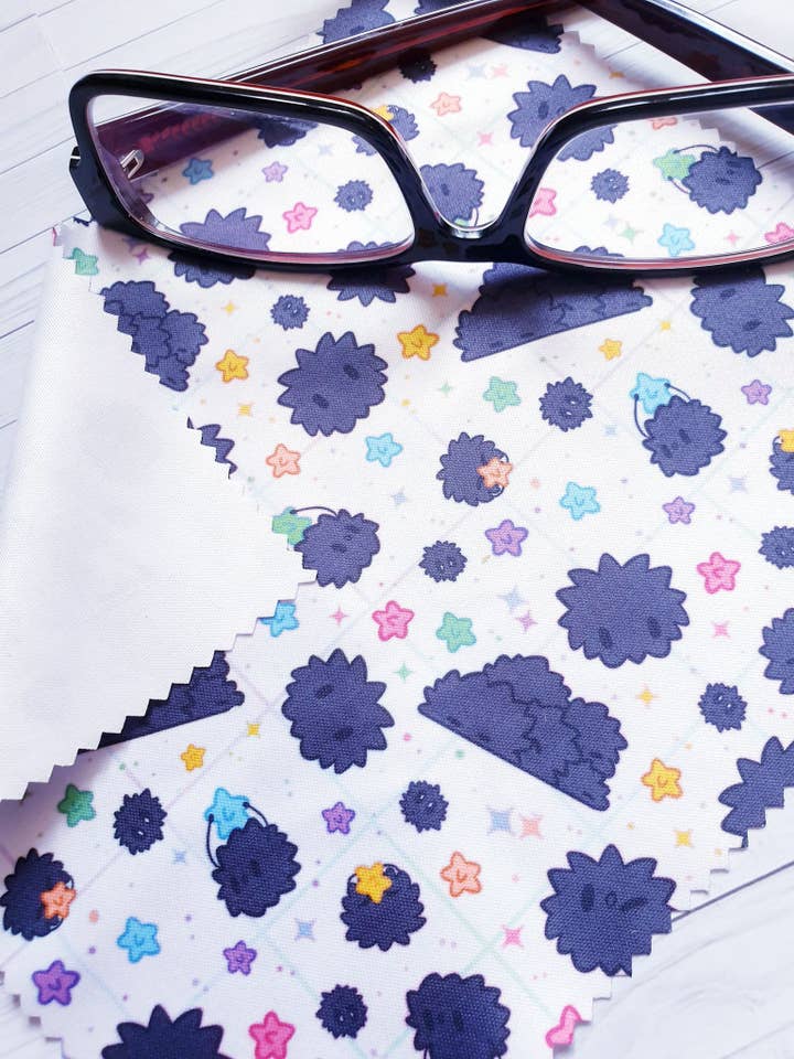 Soot - Lens Cleaning Cloth for wholesale by Ellesdoodlebox