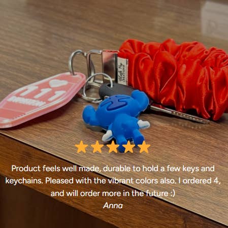 Blush Pop Creations - Wholesale Keychain - Women's - Chocolate Scrunchie Wristlet Keychain4