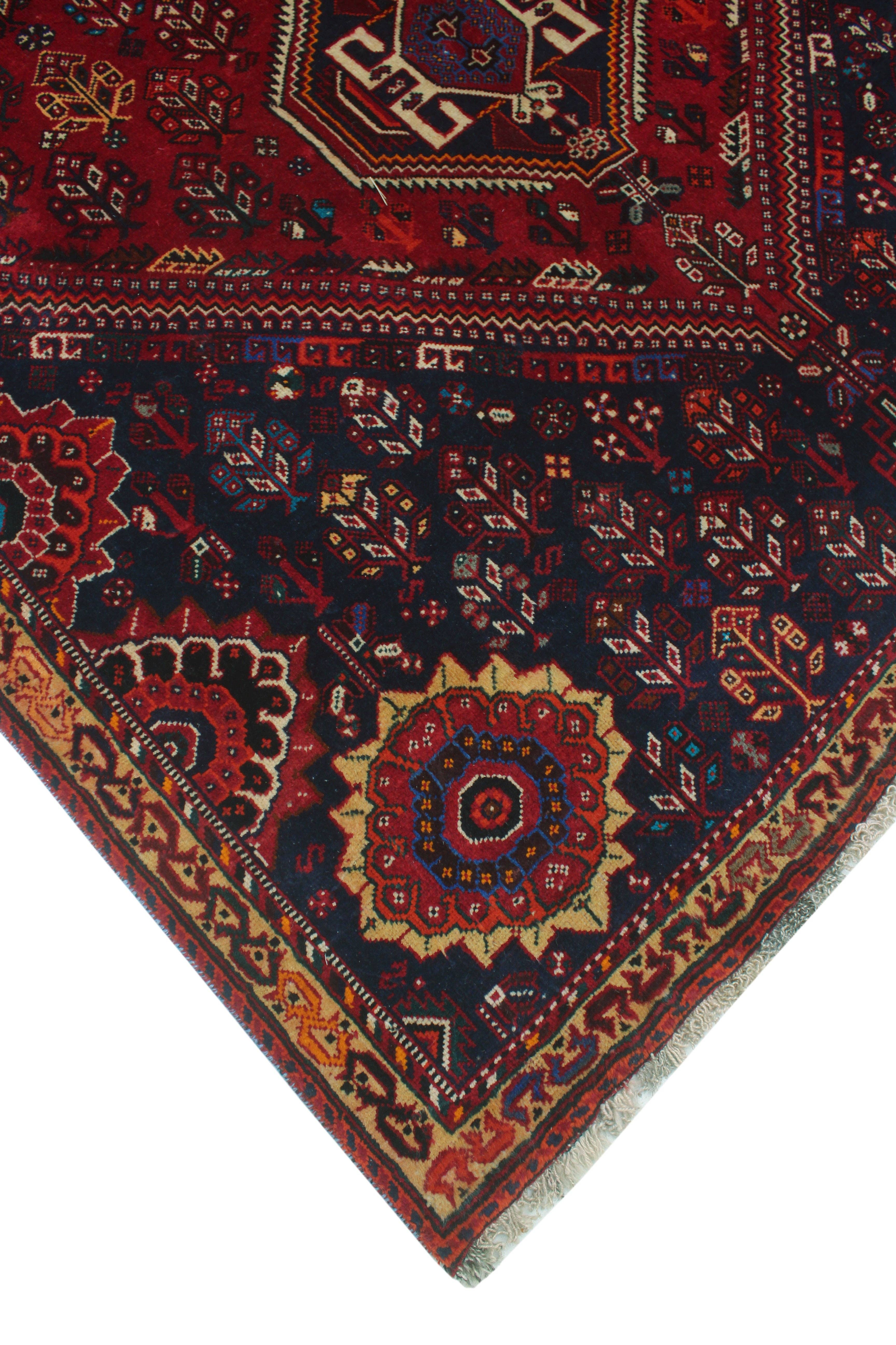 Noori Rug - Wholesale Area Rug - Fine VTG Temor Red/Gold Rug, 5'6" x 9'4"2