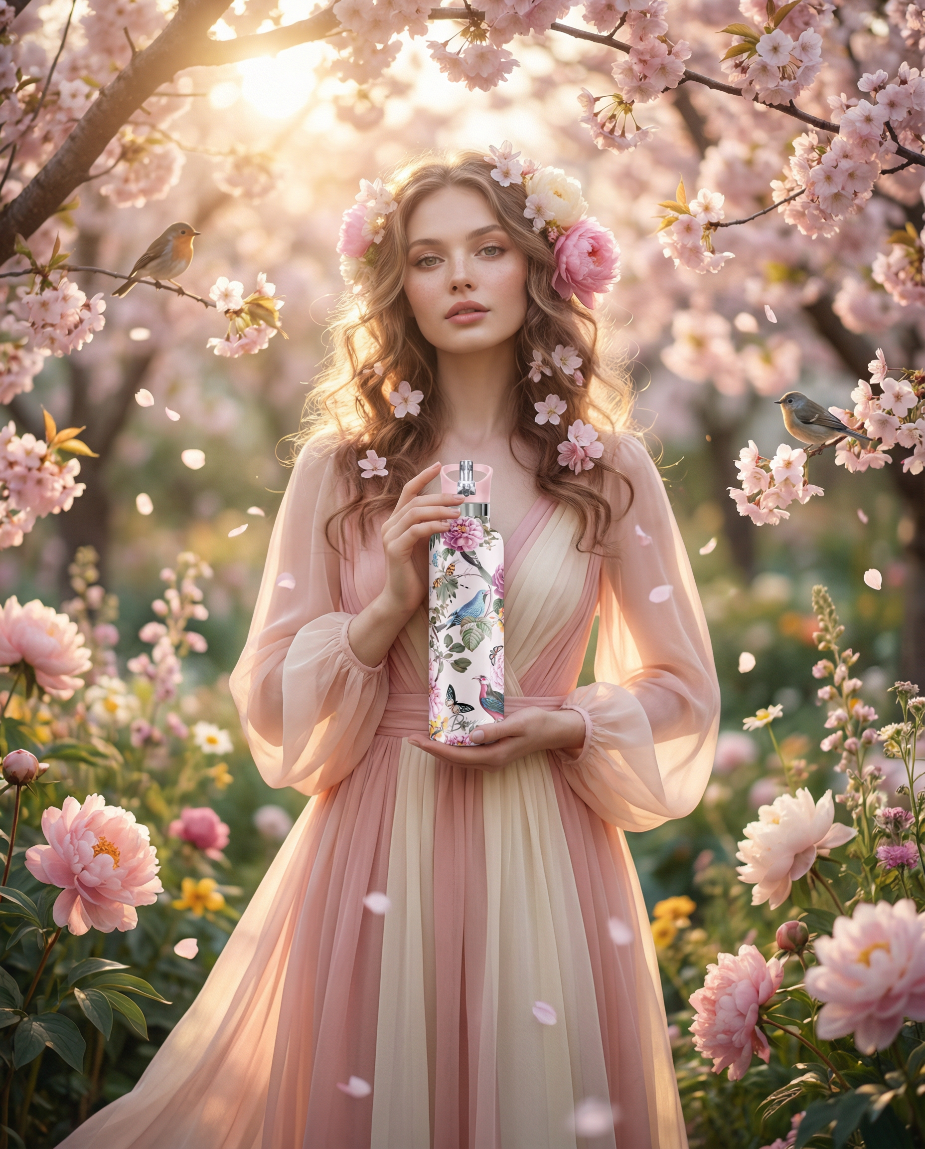 My Bougie Bottle – Engroshandel Thermokop – PRIMAVERA Isoleret Vandflaske (25oz)2