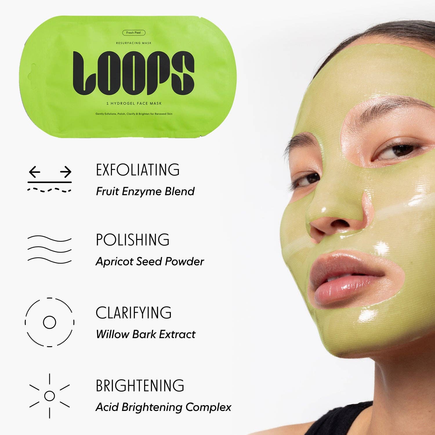 LOOPS - Wholesale Skincare Face Mask - Fresh Peel4