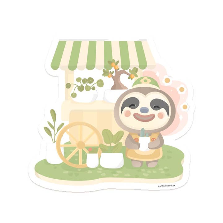 Naptime Doodler - Wholesale Sticker - Leif X Animal Crossing Sticker