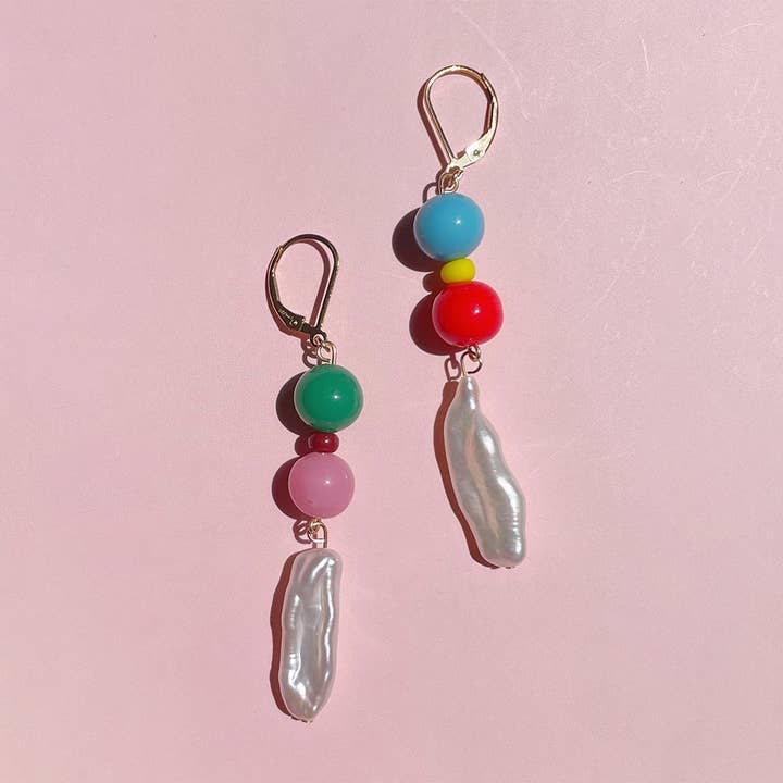 Maya Pearl Örhängen för wholesale av Sjo Jewelry