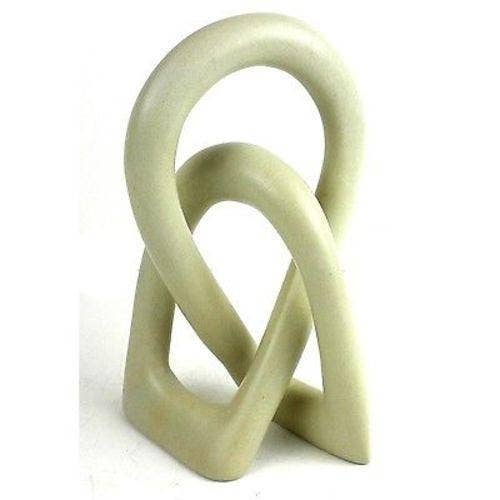 Global Crafts - Wholesale Sculpture - Lover's Knot Natural Stone Sculpture3
