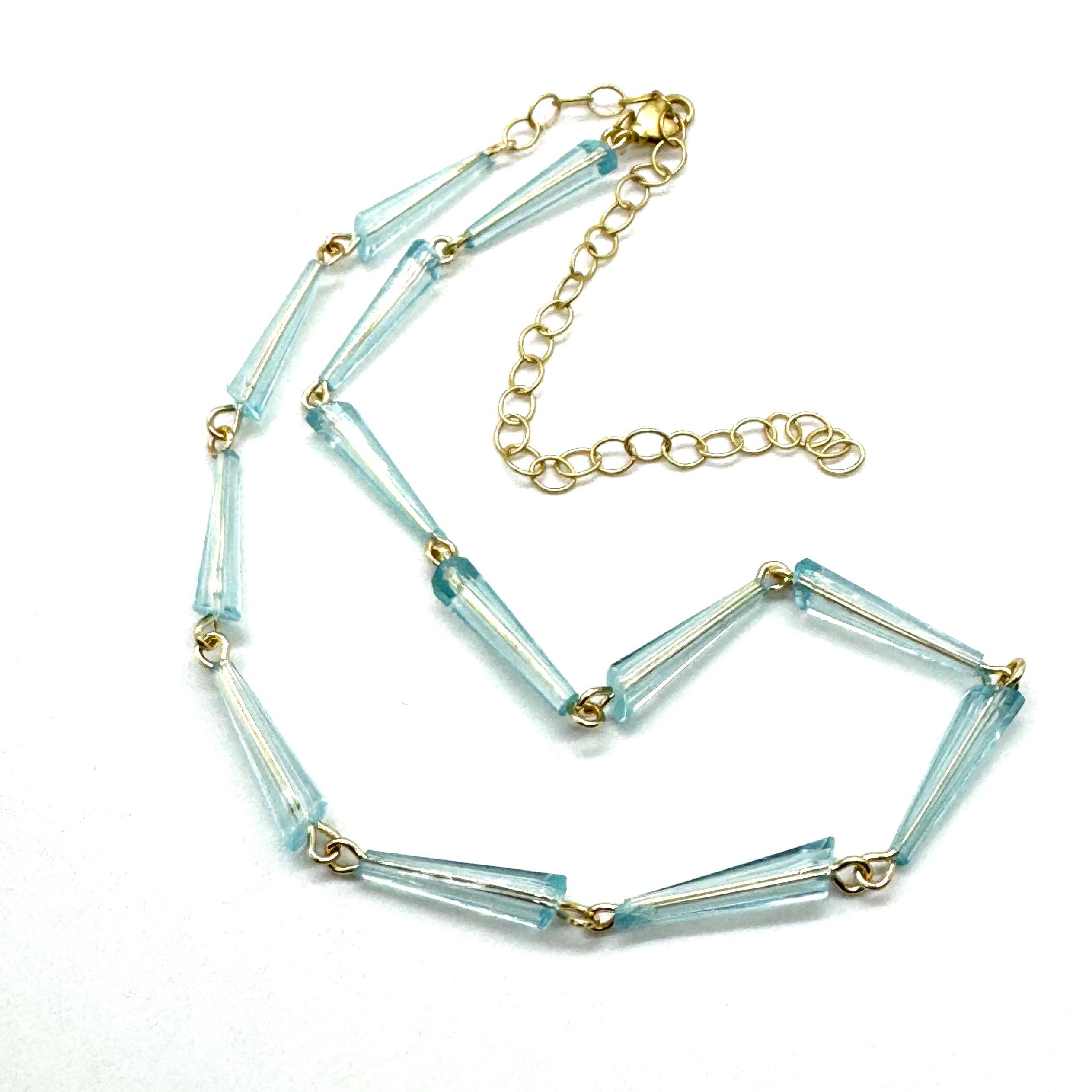 Leetie Lovendale - Wholesale Beaded/Pearl Necklace - Tapered Prism Amelia Necklace3