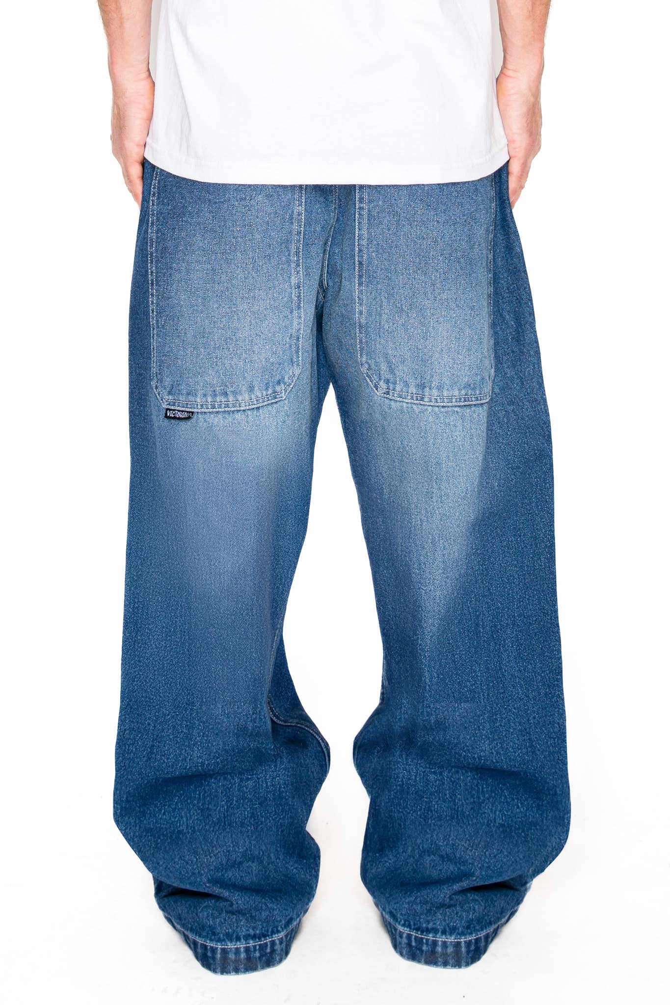 Victorious - Wholesale Jeans - Men's - DL981 Ultra Baggy Y2K Wide-Leg Denim Jeans9