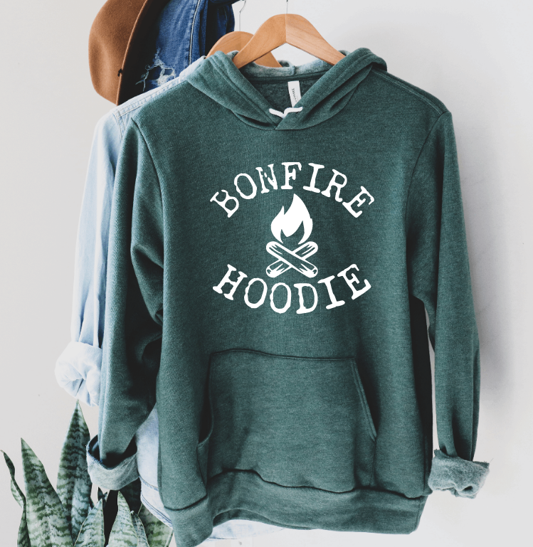 Tron Tron Graphic Wear - Vente Sweat à capuche – femme - Sweat à capuche Bonfire White Ink #OS496