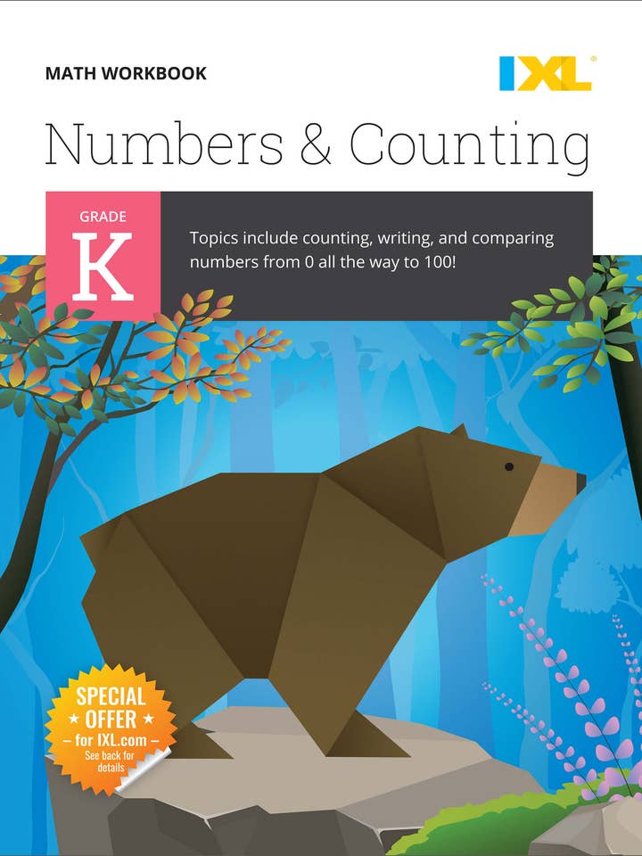 Kindergarten Numbers and Counting Workbook (IXL Workbooks) for wholesale by Carson Dellosa Education