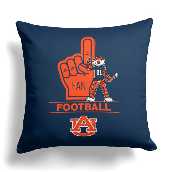 Coussin - FAN NUMÉRO 1 de l'Université Auburn NCAA pour la vente par The Northwest Group