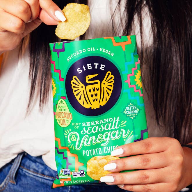 Siete Foods - Wholesale Chips - Mix Pack Kettle Cooked Potato Chips 1.5 oz - 72 bags1