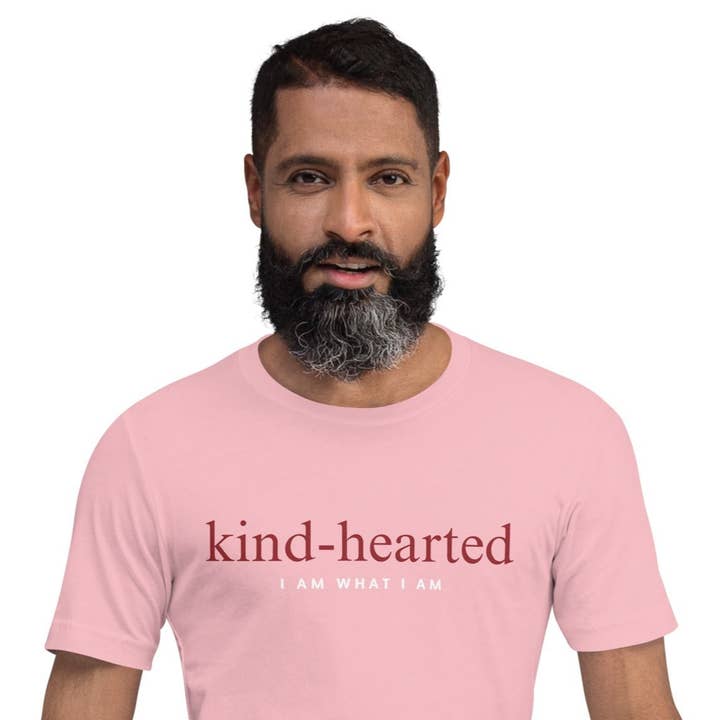 Kind-Hearted Adult Unisex T-Shirt for wholesale by I Am What I Am Shop