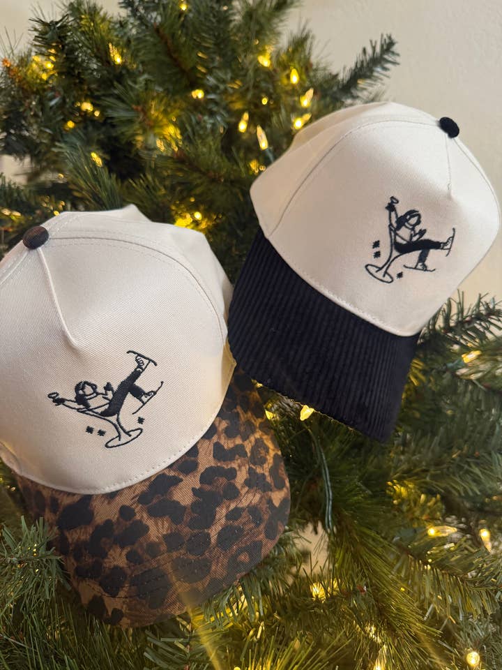 Martini Glass Apres Ski Hat for wholesale by Happy Fits