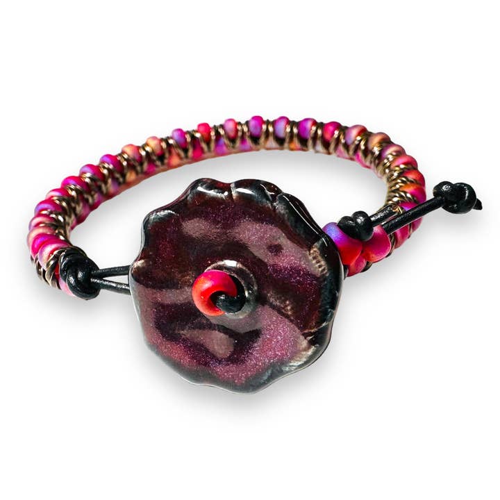 Woven “Goddess” Bracelets for wholesale by Janine’s Jewelry Design