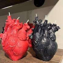 Susan Schomigs Creations - Wholesale Novelty Candle - Anatomical Heart Candle