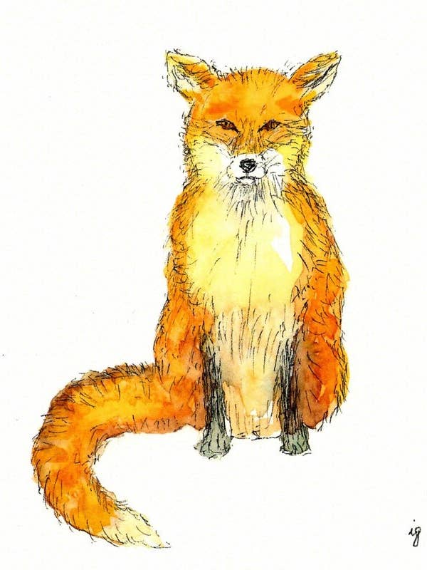 Fox for wholesale by SAS {Seattle Art Studio}