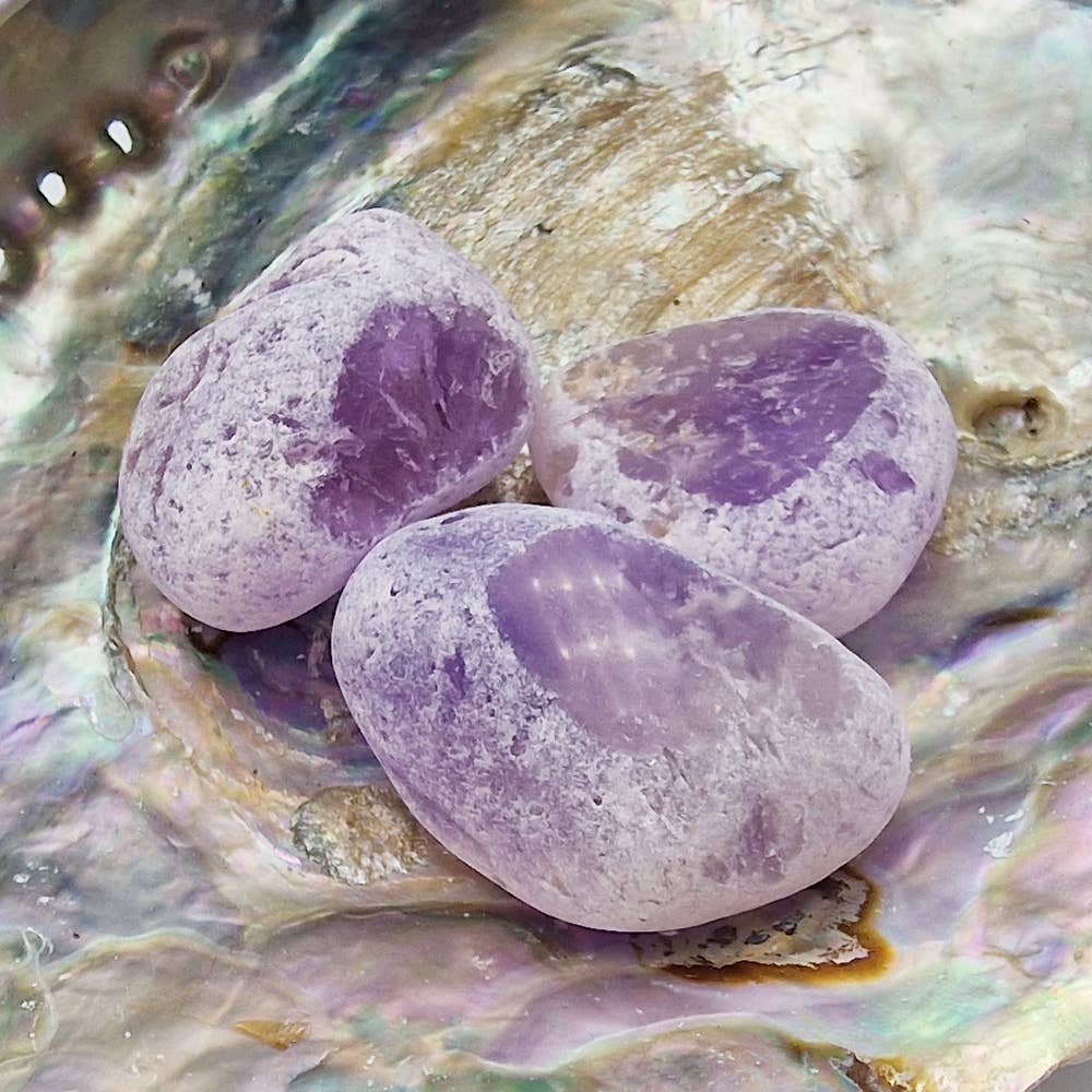 Shamans Crystal - Wholesale Spiritual Stone/Crystal - Crystal Dragon Egg Quartz, Rose Quartz, Amethyst 250grams0