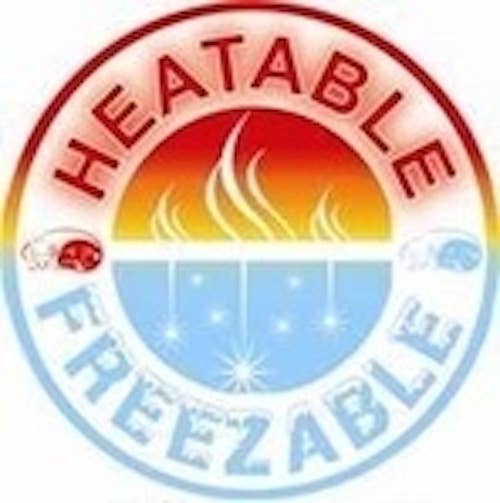 Hot Cherry Pillows - Wholesale Hot/Cold Compress - Large Square Tan Ultra-suede in Pie Box 5