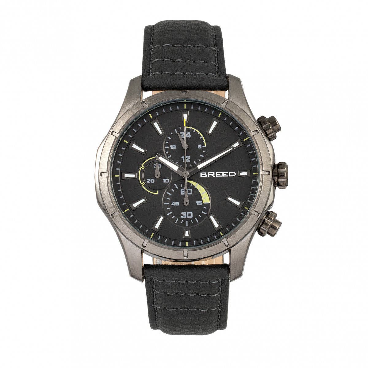 Breed – Relógio de pulso - Homem por atacado – Breed Lacroix Chronograph Relógio com pulseira de couro0