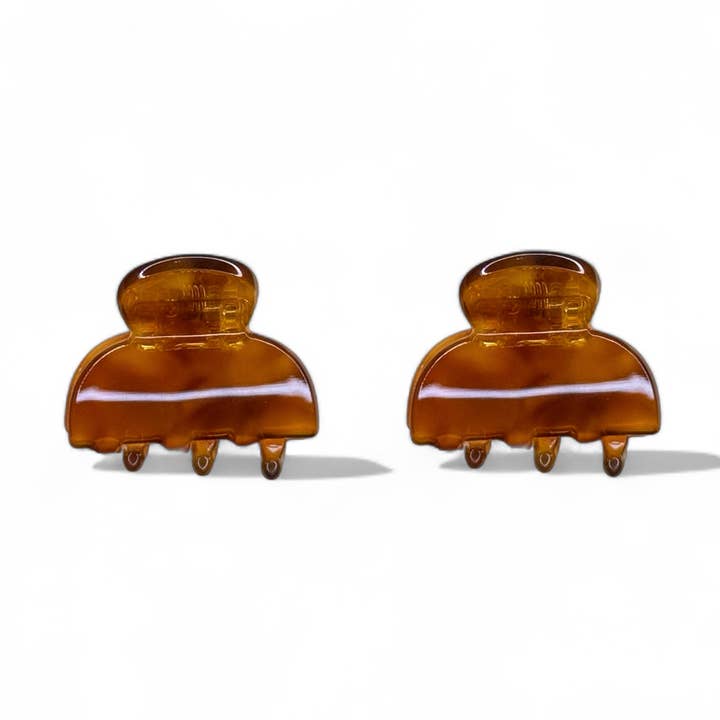 Ecofriendly Acetate 2 Pack Mini Claws - Leo for wholesale by HoneyLux