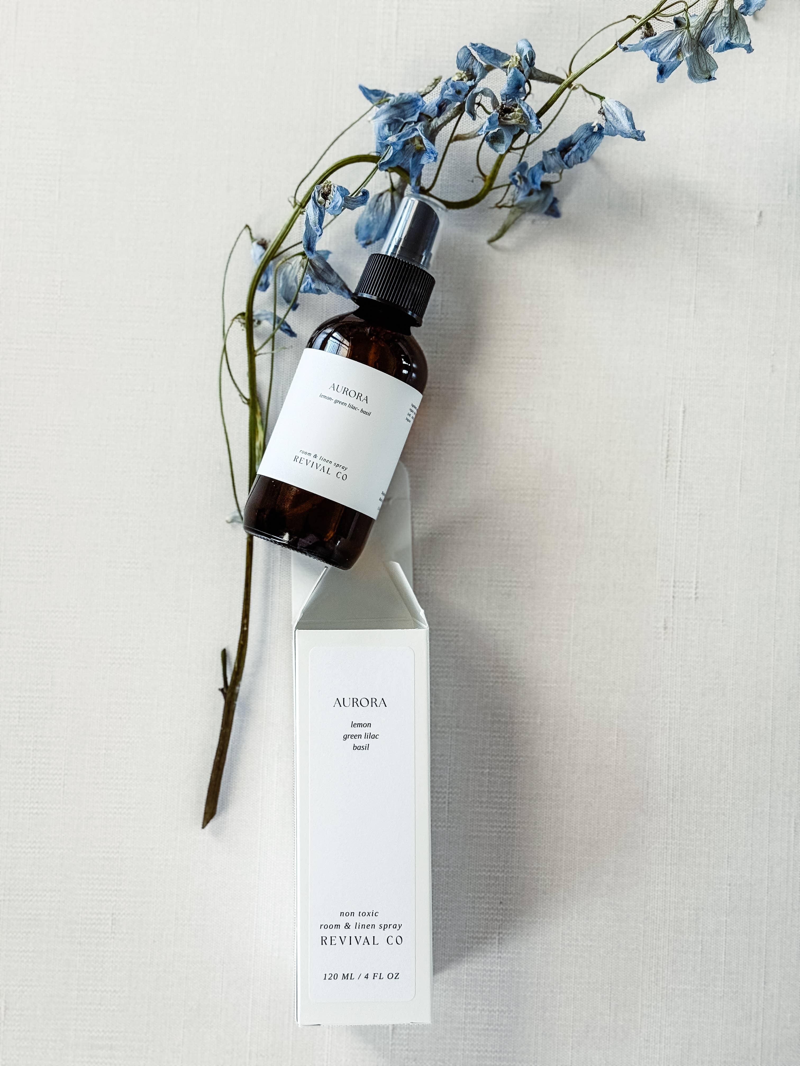 Revival Co – wholesale Linnespray – Aurora/ Kalabrisk Citron + Syren / Rums- och Linnespray1