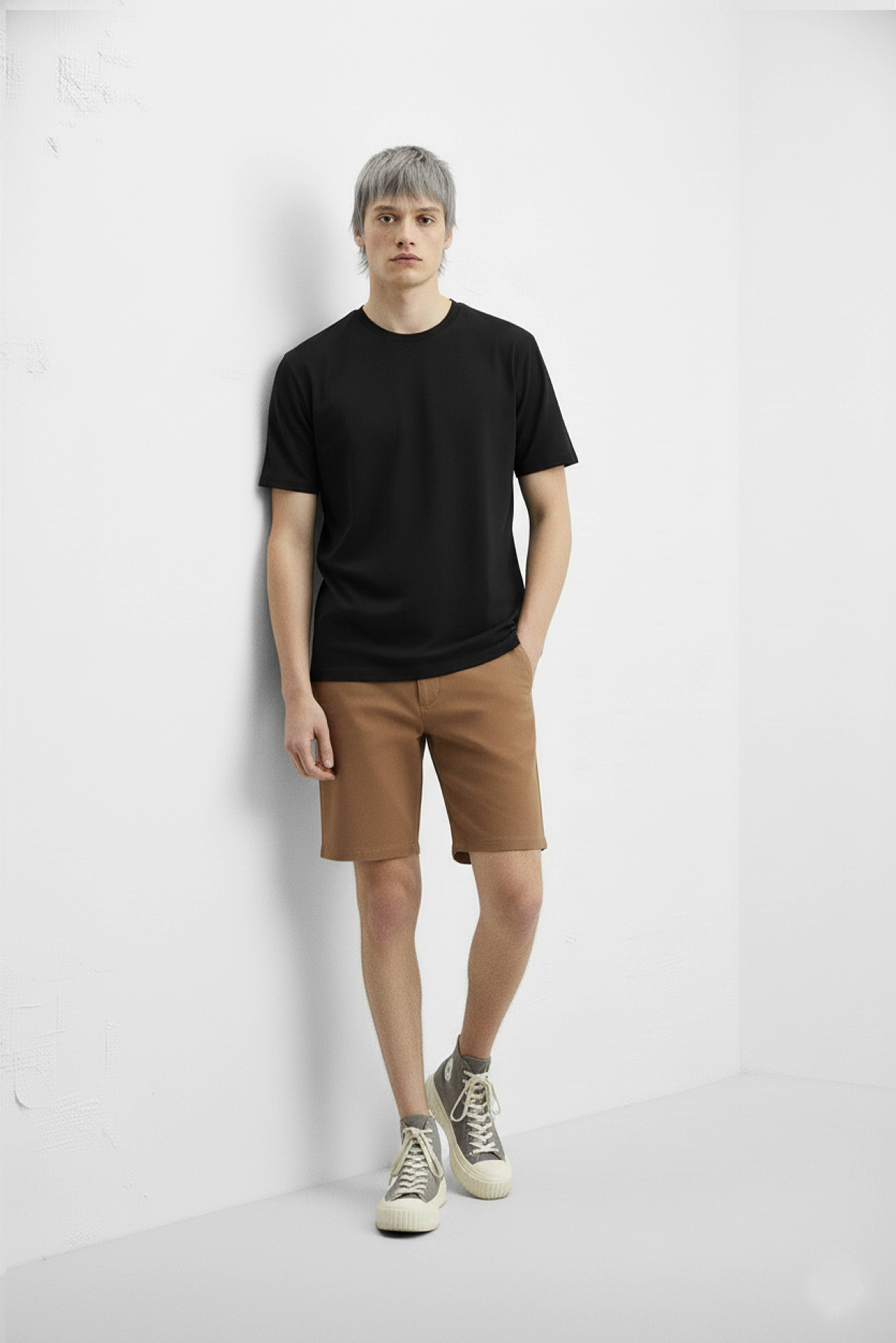 TOBACCO Men's Twill Summer Stretch 4 Pocket Chino Shorts for wholesale on Faire1