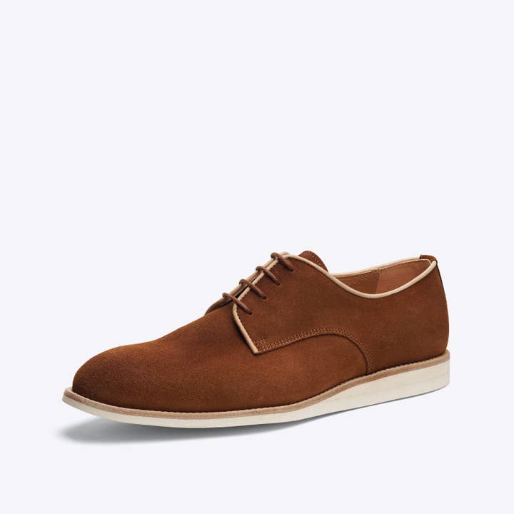 40672/00 - Derby en daim Cognac pour homme pour la vente par Centenário