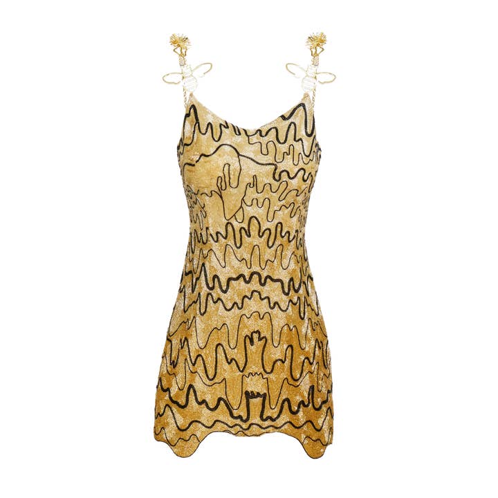 Honing Mini Jurk voor wholesale door Onalaja