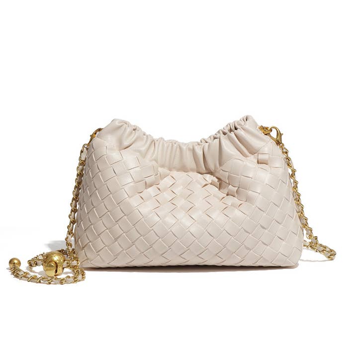 Little Trendy - Wholesale Shoulder Bag - Women's - Woven Cloud Bag Women's designer shoulder bag
