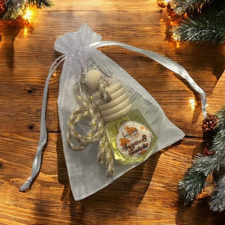 EcoAroma Diffusore per Auto Zucchero & Scotch 8ml - Natale per la vendita all'ingrosso da parte di The Twisted Wick