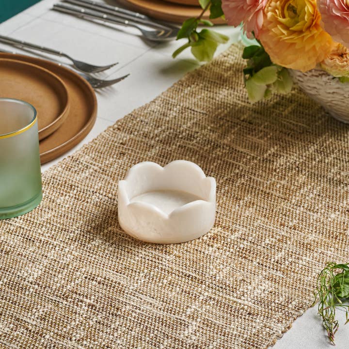 Lainy Home - Wholesale Decorative Plate/Dish/Bowl - Scalloped Resin Dip Bowl 4'' X 1.5''2